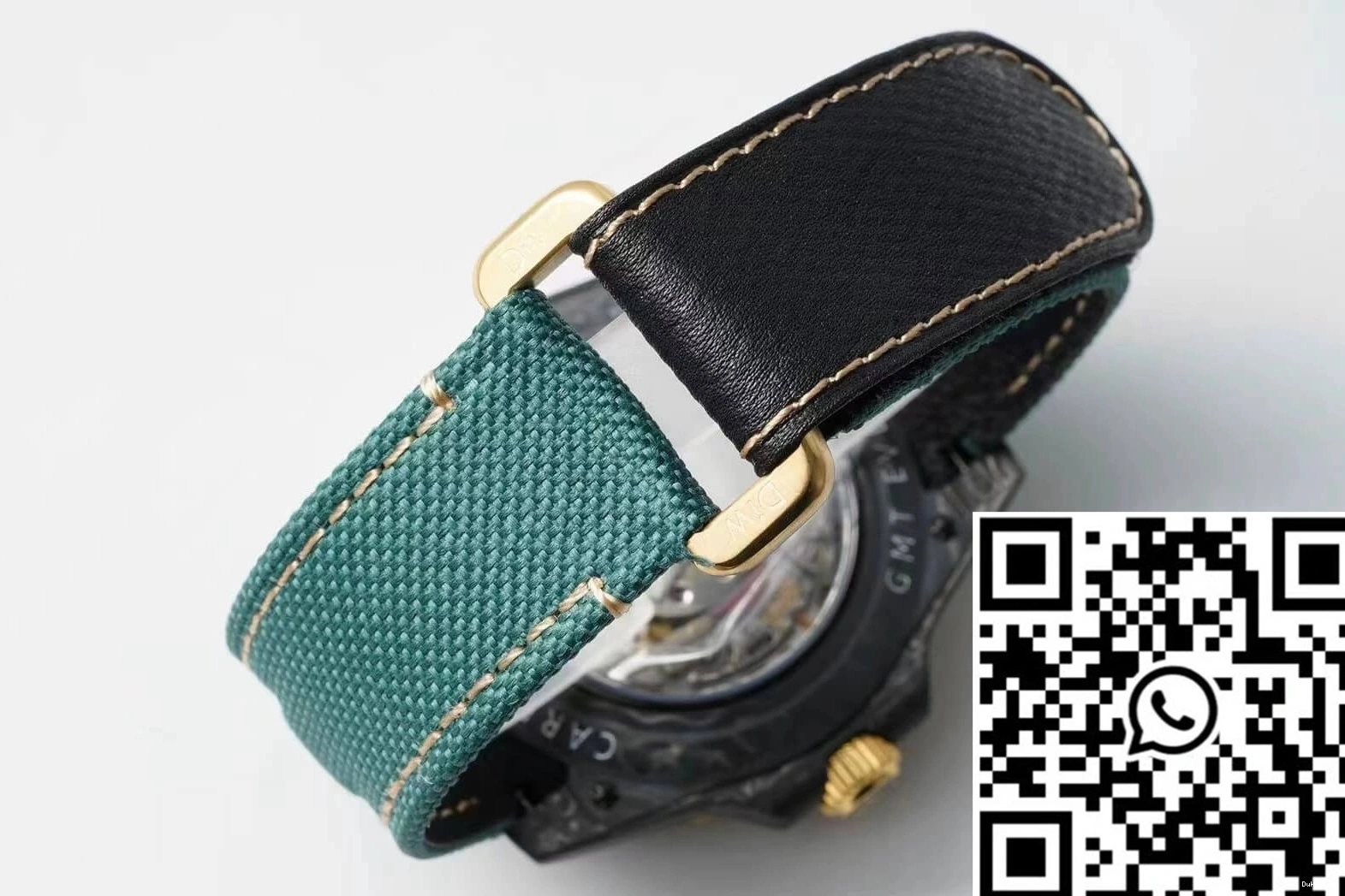 Fiber II Fabric Green GMT-MASTER Case Diw Carbon Rolex Strap 0316